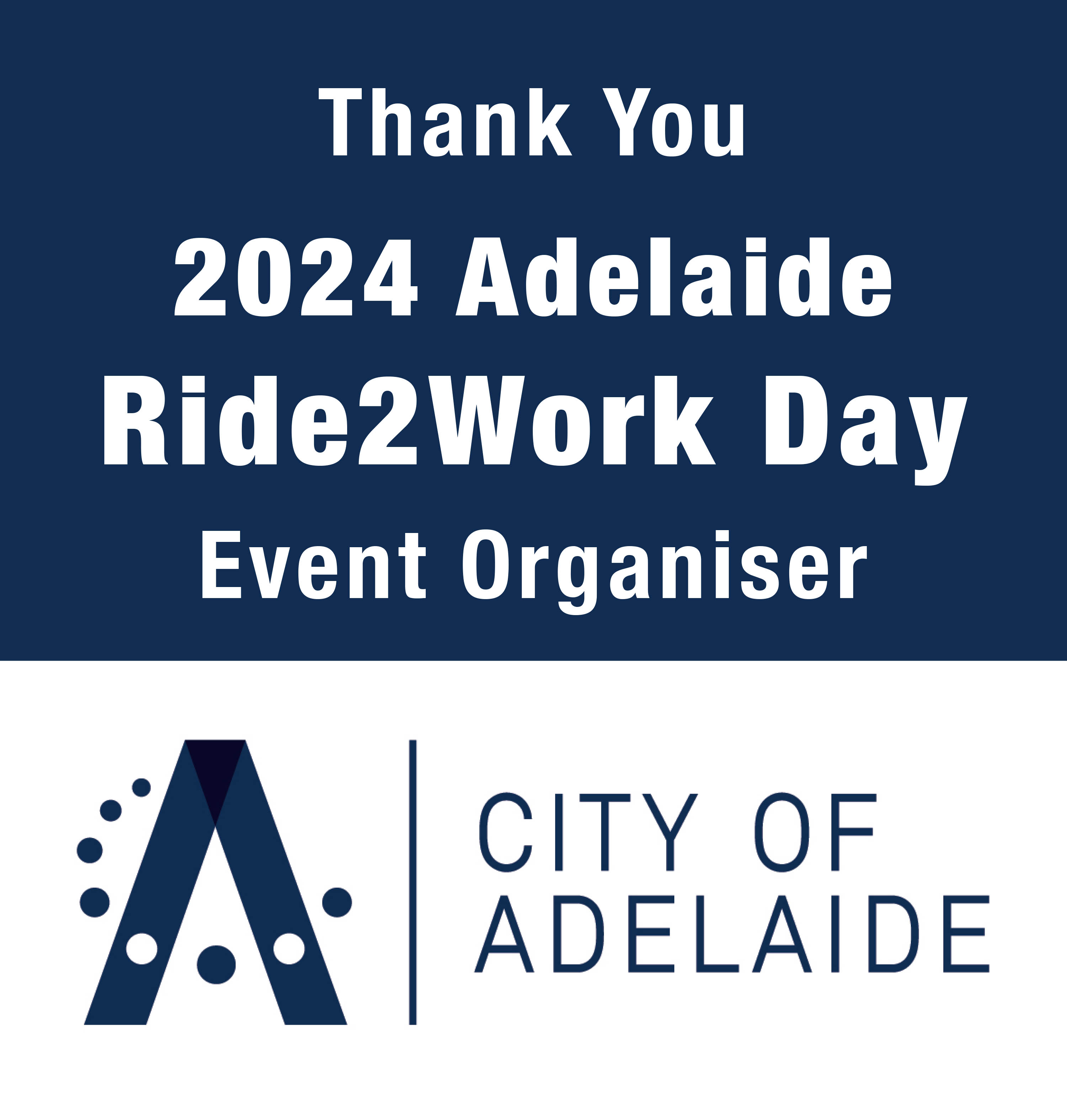 Thank You City of Adelaide