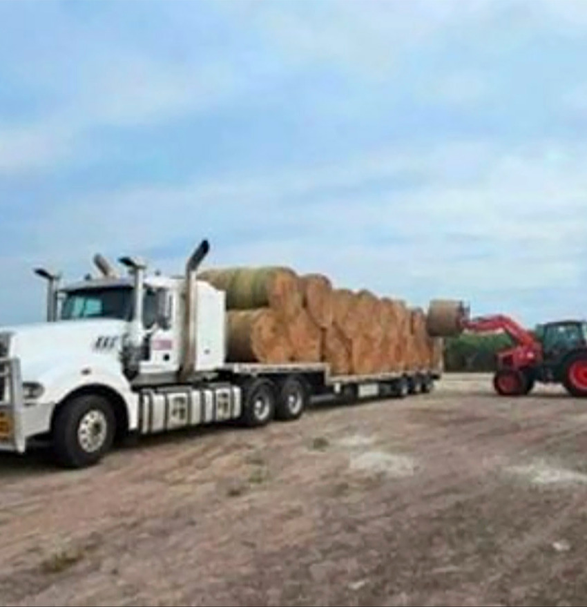 Loading Hay