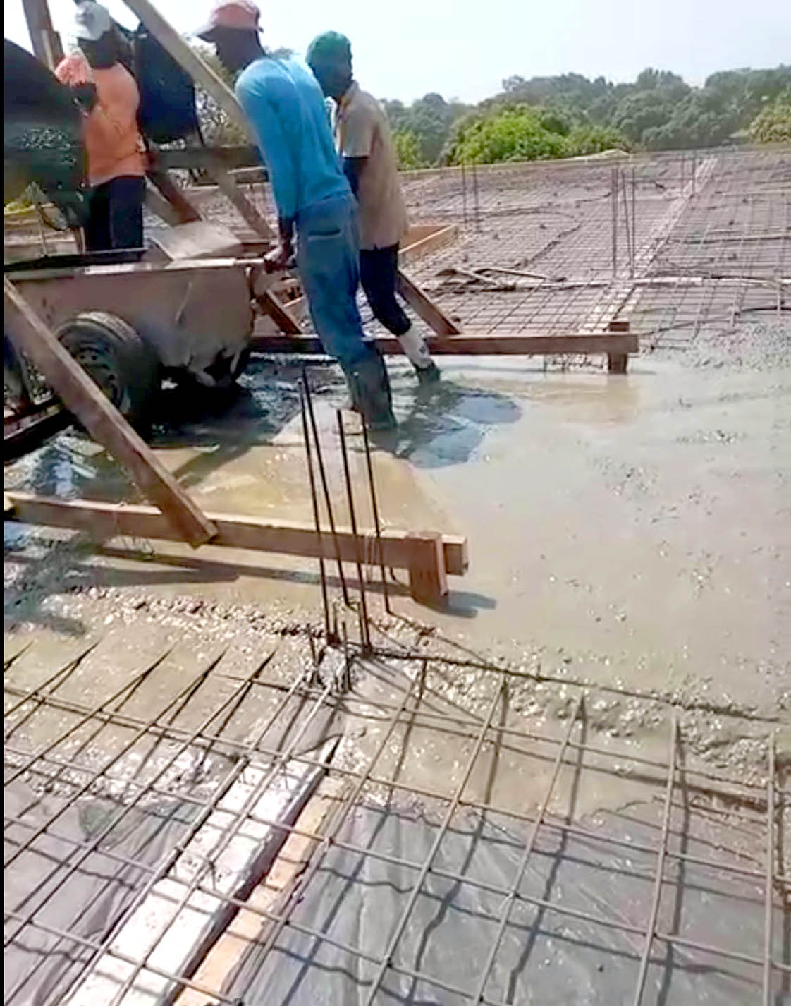 Roof Pour