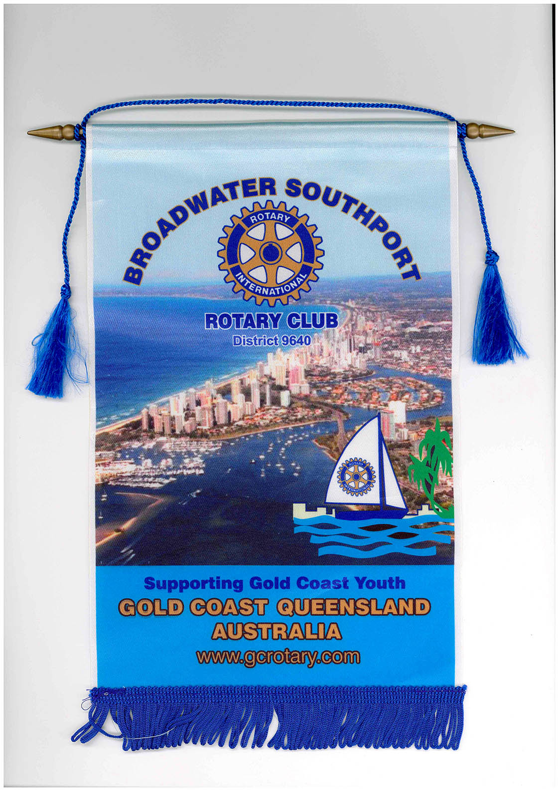 Rotary Club of Broadbeach Southport banner